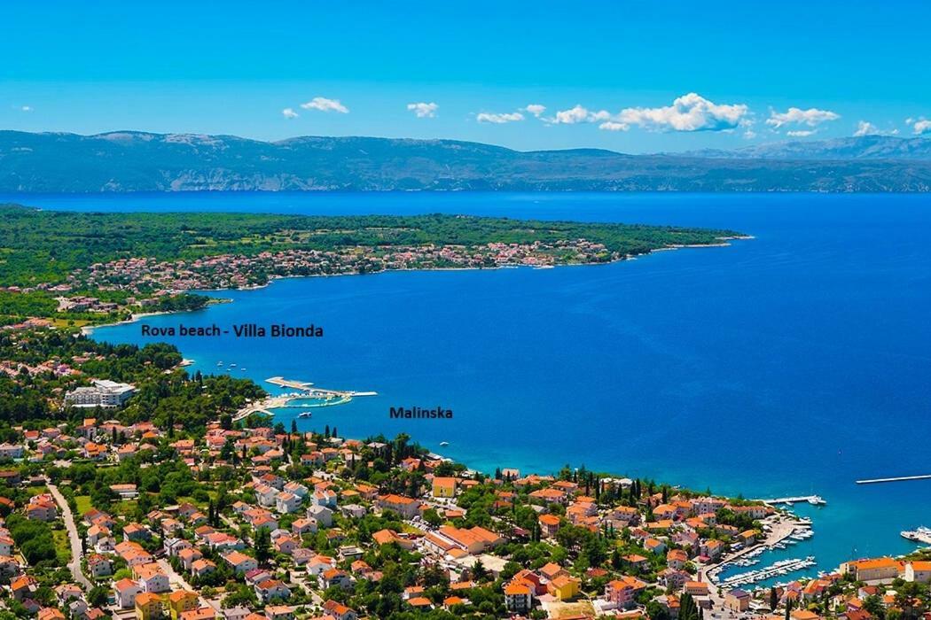 Villa Bionda Malinska Esterno foto